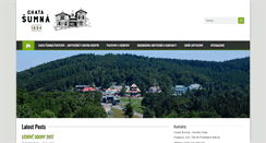 Desktop Screenshot of chatasumna.cz